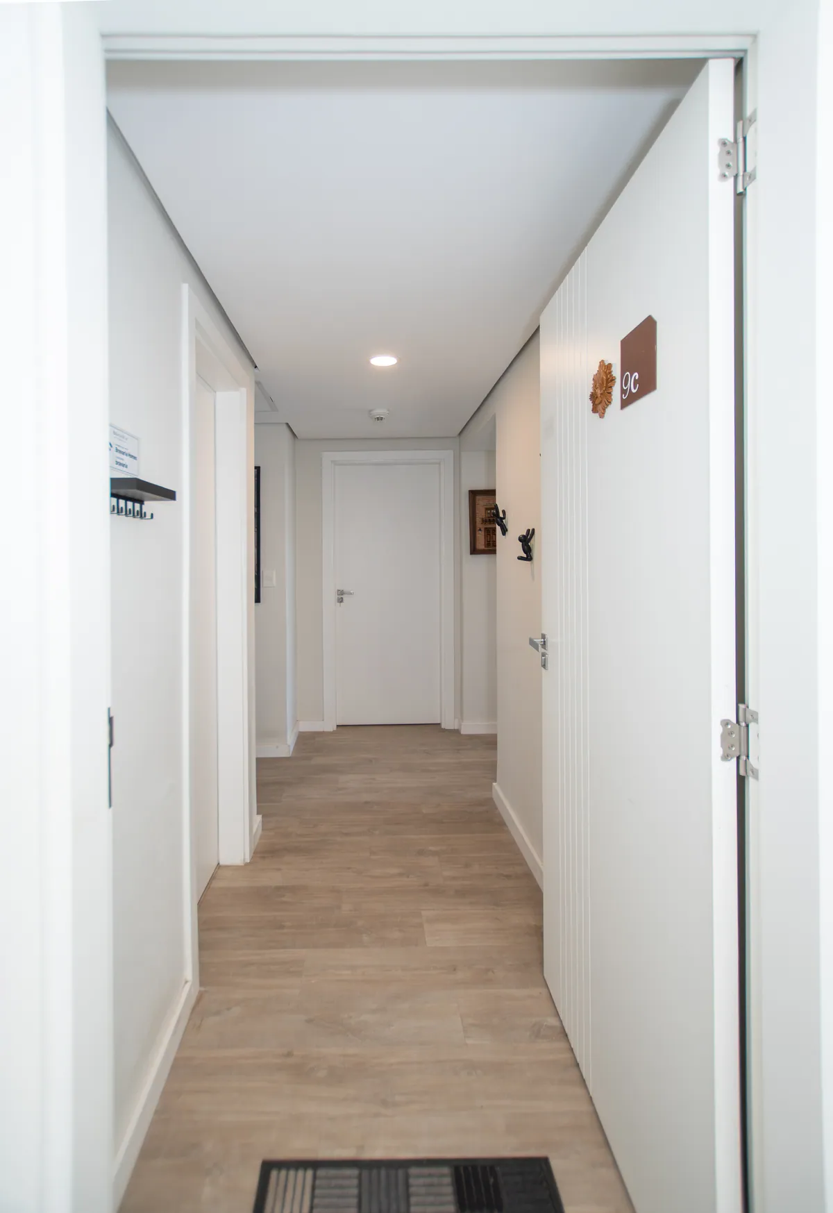 Pasillo de entrada del departamento